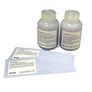 Davines LOVE Smoothing Shampoo  (set of 2) with Conditioners